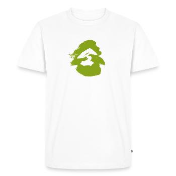 Wachsen Bäume Baum - Männer Premium Bio T-Shirt - Weiß - Vorne - Nico (187cm)