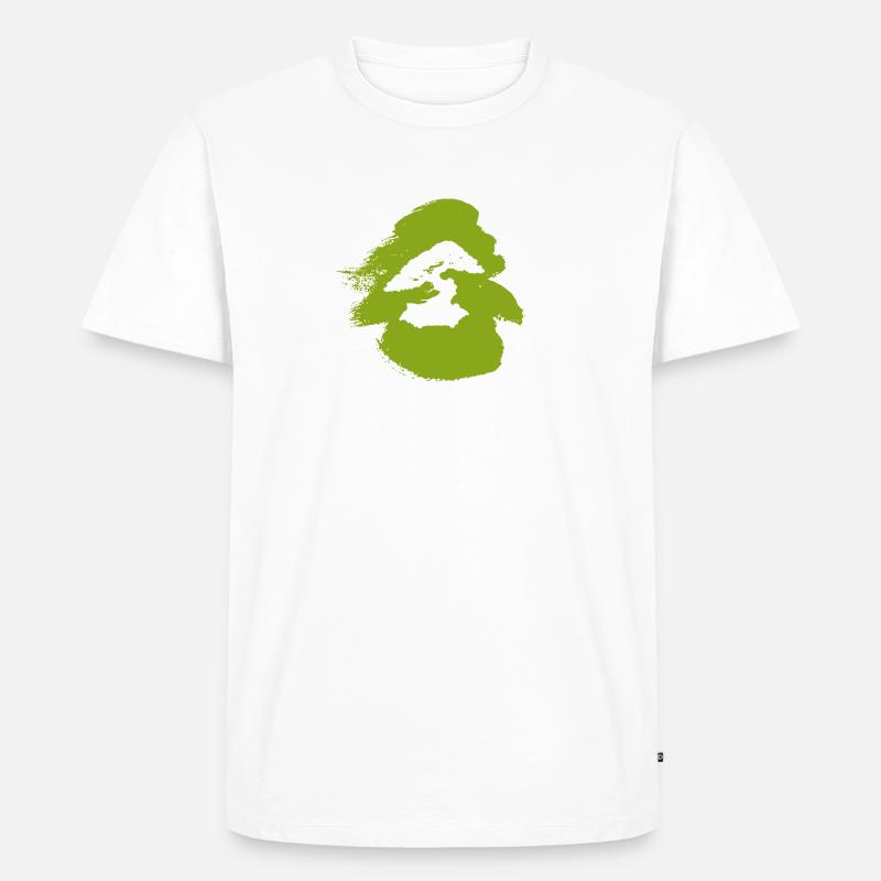 Wachsen Bäume Baum - Männer Premium Bio T-Shirt - Weiß