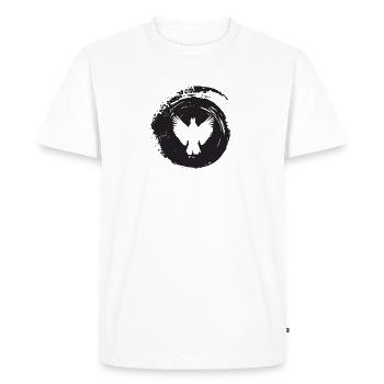 Perroquet Cacatoès Cacatoès - T-shirt Premium bio Homme - blanc - Devant - Nico (187cm)
