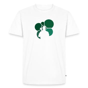 Mécanicien automobile Mécanicien automobile Mécanicien - T-shirt Premium bio Homme - blanc - Devant - Nico (187cm)