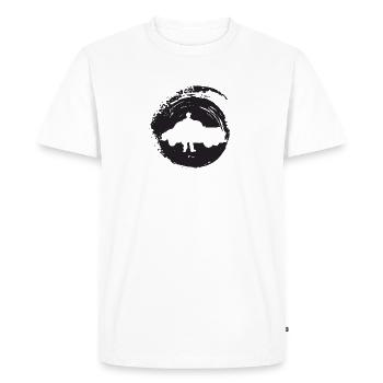 Clé de tournevis d’atelier - T-shirt Premium bio Homme - blanc - Devant - Nico (187cm)