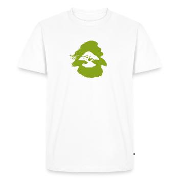 Grow Japanese Art Tree - Men's Premium Organic T-Shirt - white - Front - Nico (187cm)