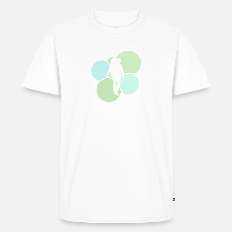Backpacking Backpack Wanderer - Men's Premium Organic T-Shirt - white
