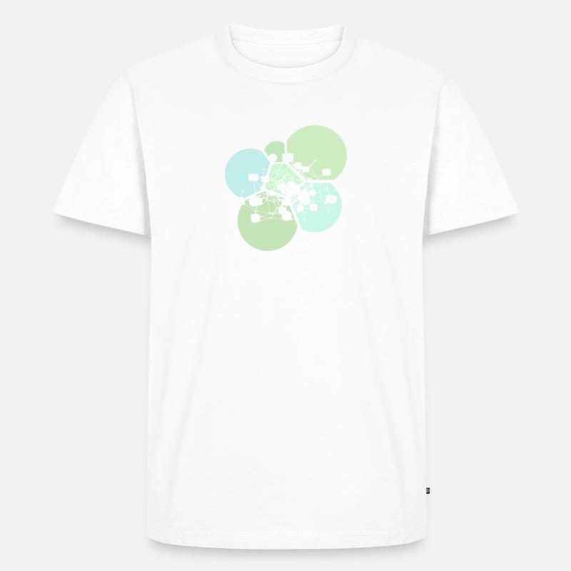 Kryptowährung Cryptowährung Cryptocurrency - Männer Premium Bio T-Shirt - Weiß