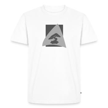 Arbre Arbre Bonsaï Grandir - T-shirt Premium bio Homme - blanc - Devant - Nico (187cm)