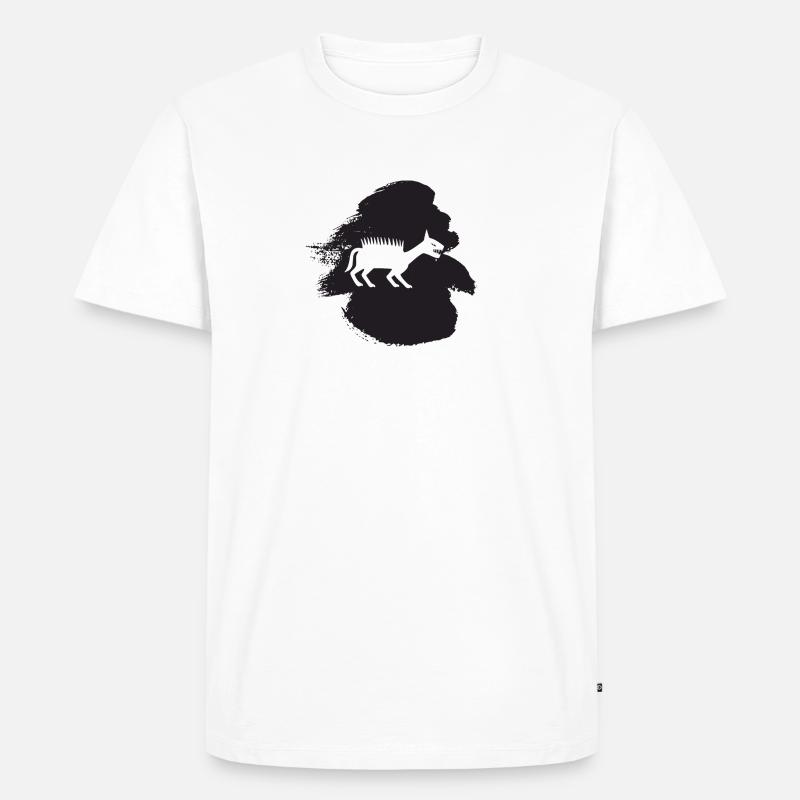 Märchen Kryptozoologie Märchen - Männer Premium Bio T-Shirt - Weiß
