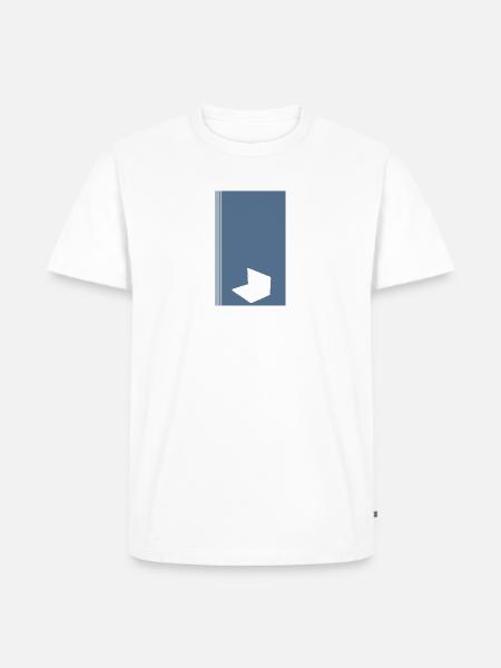 Blogger Homepage Blog - Männer Premium Bio T-Shirt - Weiß