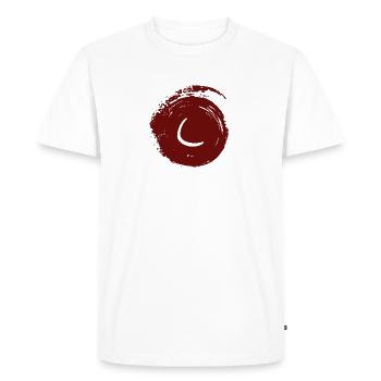 Throwing Stick Boomerang - Men's Premium Organic T-Shirt - white - Front - Nico (187cm)