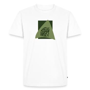 Maus Feinschmecker Emmentaler - T-shirt Premium bio Homme - blanc - Devant - Nico (187cm)