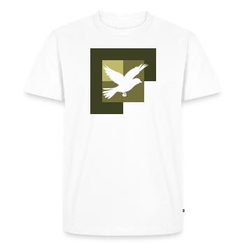 Animal Bird Wings - Men's Premium Organic T-Shirt - white - Front - Nico (187cm)