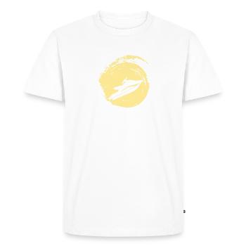 Jet Ski Wakeskate - T-shirt Premium bio Homme - blanc - Devant - Nico (187cm)