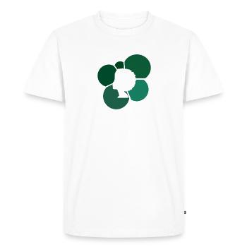 Afro Soul - T-shirt Premium bio Homme - blanc - Devant - Nico (187cm)