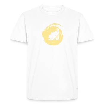 Chapiteau de montagnes russes - T-shirt Premium bio Homme - blanc - Devant - Nico (187cm)