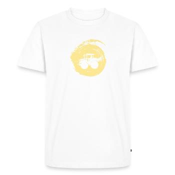 Agriculture - T-shirt Premium bio Homme - blanc - Devant - Nico (187cm)