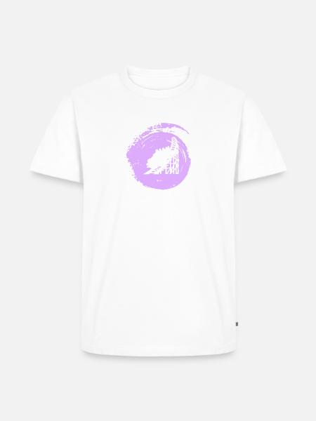 Achterbahn Riesenrad Festzelt - Männer Premium Bio T-Shirt - Weiß