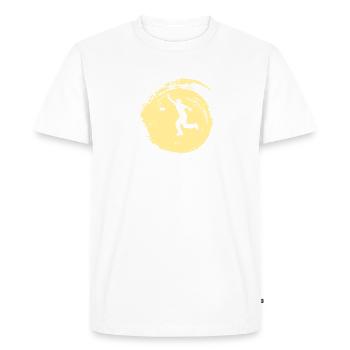 Tournament Rules Sacks - Men's Premium Organic T-Shirt - white - Front - Nico (187cm)