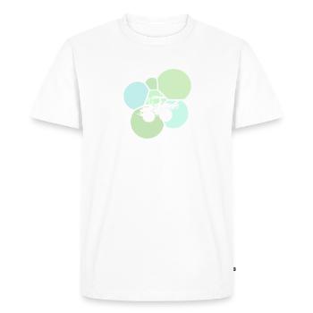 Ferme agricole Maehdrescher - T-shirt Premium bio Homme - blanc - Devant - Nico (187cm)