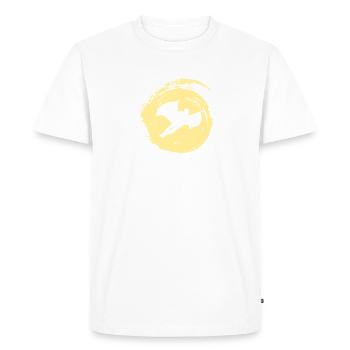 Wingsuit Vol Base Jump Vol à voile - T-shirt Premium bio Homme - blanc - Devant - Nico (187cm)