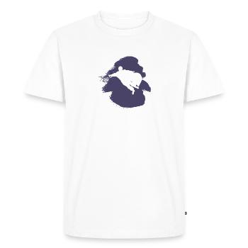 Wingsuit Flying Stuntman - Men's Premium Organic T-Shirt - white - Front - Nico (187cm)