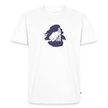 Roller coaster marquee rollercoaster - Men's Premium Organic T-Shirt - white - Front - Nico (187cm)