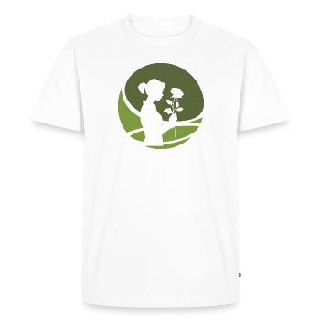 Bouquet Fleuristerie Horticulture - T-shirt Premium bio Homme - blanc - Devant - Nico (187cm)