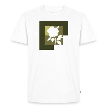 Arrosoir Fleuristerie - T-shirt Premium bio Homme - blanc - Devant - Nico (187cm)