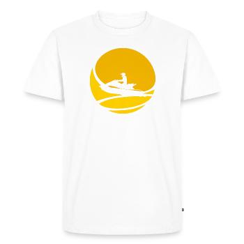 Ski nautique Wakeskate Jet Ski - T-shirt Premium bio Homme - blanc - Devant - Nico (187cm)