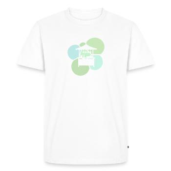Takeaway, food truck, fast food - Men's Premium Organic T-Shirt - white - Front - Nico (187cm)