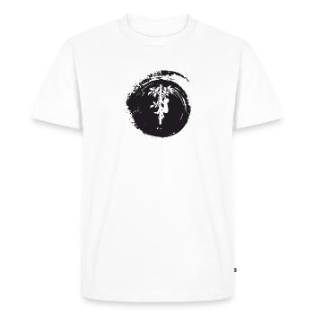 Escalade Ascension Accrobranche - T-shirt Premium bio Homme - blanc - Devant - Nico (187cm)