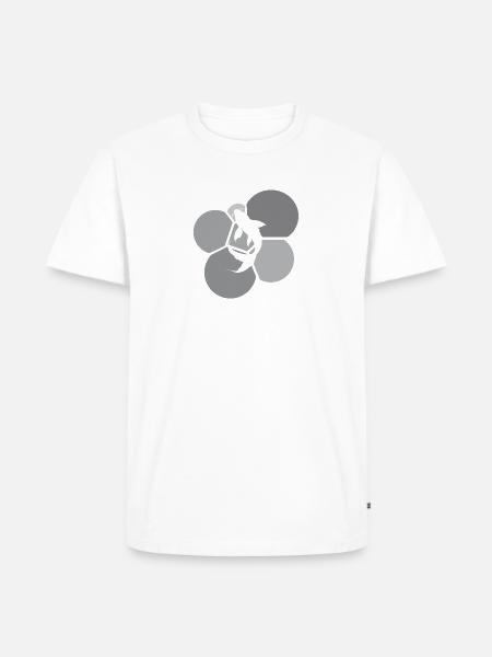Koi Fisch Japan Teich - Männer Premium Bio T-Shirt - Weiß