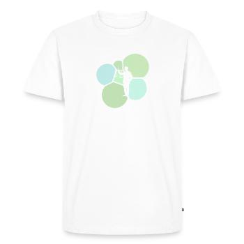 Tribunal des avocats - T-shirt Premium bio Homme - blanc - Devant - Nico (187cm)