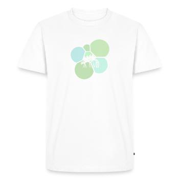 Rummel rollercoaster Lukas - Men's Premium Organic T-Shirt - white - Front - Nico (187cm)