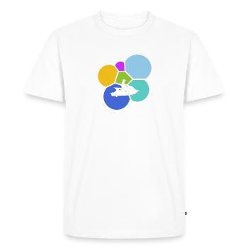 Water Sports Wakeskating Motorboat - Men's Premium Organic T-Shirt - white - Front - Nico (187cm)