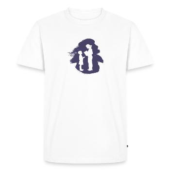 Apprentissage des enseignants du primaire - T-shirt Premium bio Homme - blanc - Devant - Nico (187cm)