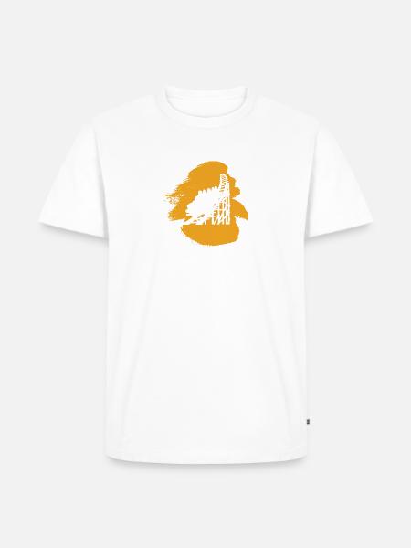 Achterbahn Rummel - Männer Premium Bio T-Shirt - Weiß