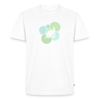 Roller coaster beer mug Rummel - Men's Premium Organic T-Shirt - white - Front - Nico (187cm)