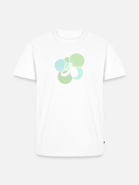Vegan Tierschutz - Männer Premium Bio T-Shirt - Weiß
