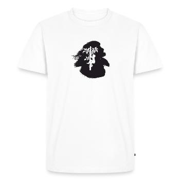 Accrobranche Ascension Singe grimpant - T-shirt Premium bio Homme - blanc - Devant - Nico (187cm)