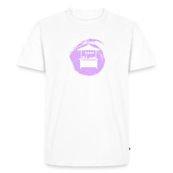 Snack Tasty Food Truck - T-shirt Premium bio Homme - blanc - Devant - Nico (187cm)