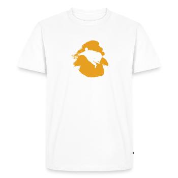 Wingsuit Stuntman Base Jump - T-shirt Premium bio Homme - blanc - Devant - Nico (187cm)