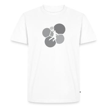 Game Tournament - Men's Premium Organic T-Shirt - white - Front - Nico (187cm)