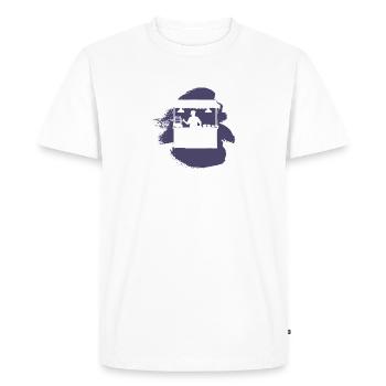 Snack Meal Food Truck - T-shirt Premium bio Homme - blanc - Devant - Nico (187cm)