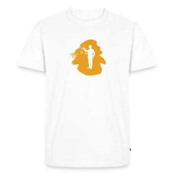 Judge Treatment Lawyer - Men's Premium Organic T-Shirt - white - Front - Nico (187cm)