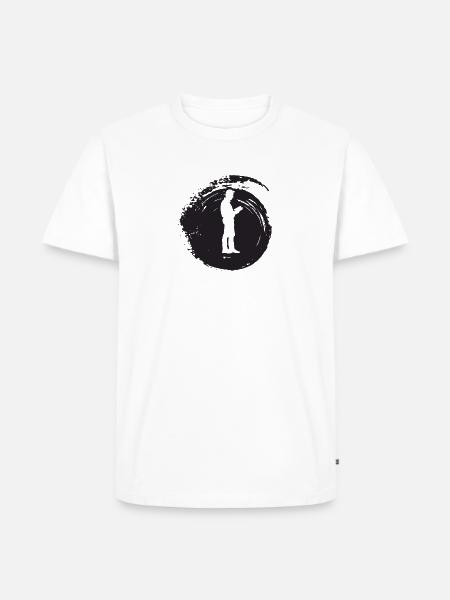 Buch Literatur Writing - Männer Premium Bio T-Shirt - Weiß
