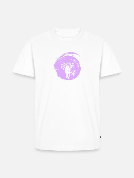 Lazy Relax Sloth - Men's Premium Organic T-Shirt - white