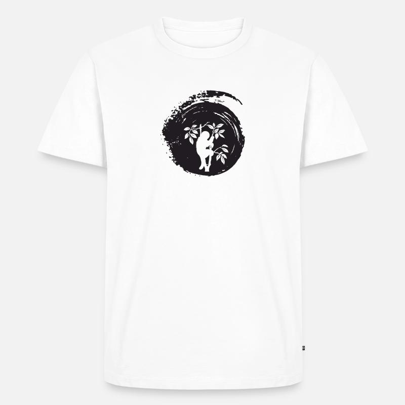 Rest Chill - Männer Premium Bio T-Shirt - Weiß
