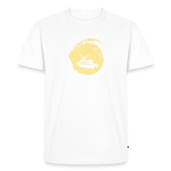 Jet Ski Bateau Jet Ski - T-shirt Premium bio Homme - blanc - Devant - Nico (187cm)