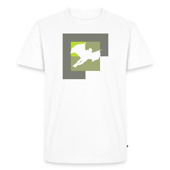 Wingsuit Accident Flying - Men's Premium Organic T-Shirt - white - Front - Nico (187cm)