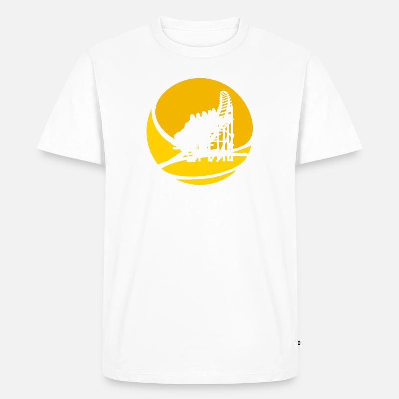 Rummel Kirmes - Männer Premium Bio T-Shirt - Weiß