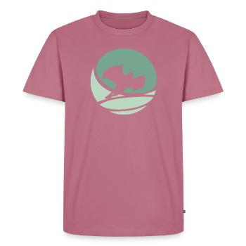 Wingsuit Gleiten Stuntman - Männer Premium Bio T-Shirt - Mauve - Vorne - Nico (187cm)